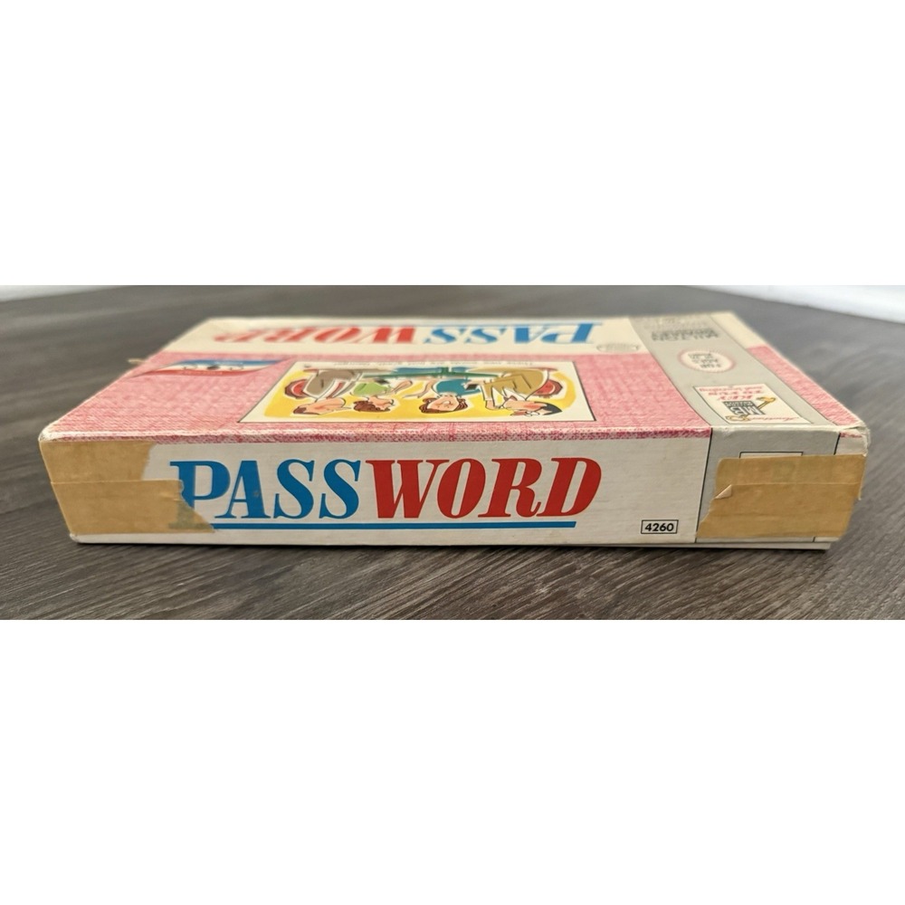 Vintage 1962 Password 12th Edition Board Game 4260 Milton Bradley Complete New - Picture 7 of 12